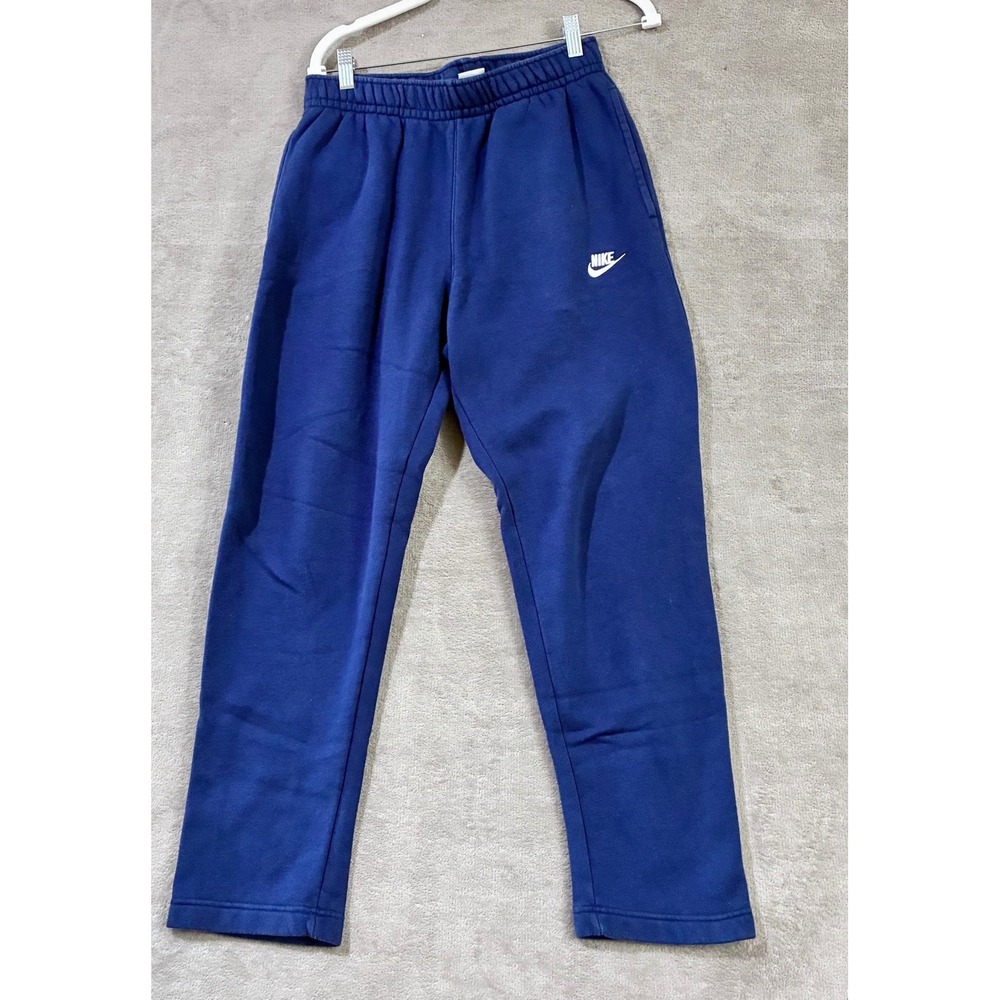 Nike Club Fleece Sweatpants Mens Medium Athletic Gym Training Sportswear